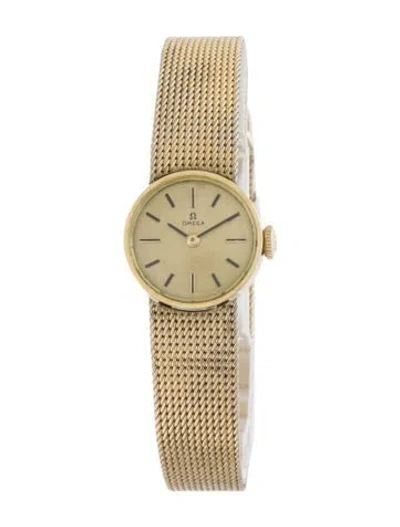 Pre-owned Omega Classic Watch, 19mm In Multi