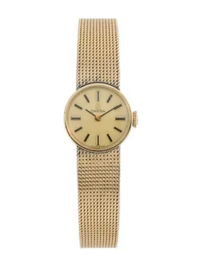 Pre-owned Omega Classic Watch, 19mm In Multicolor