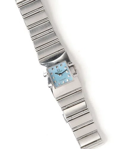 Omega Constellation 15mm Quartz Ca 1998 Watch In Metallic