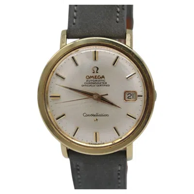Pre-owned Omega Constellation 168.004– Calibre 561 – 35mm – Gold-plated Case In Multi