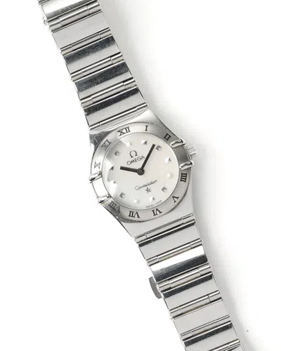 Omega Constellation 22mm 1994 Watch In Silver
