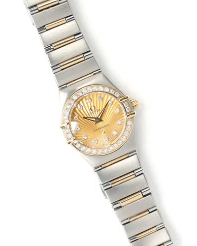 Omega Constellation 22mm 2008 Watch In Multicolour