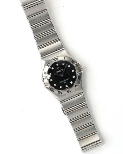 Pre-owned Omega Constellation 22mm Ca 2000 Watch In Black