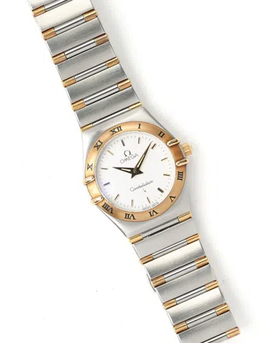 Omega Constellation 24mm 1999 Watch In Silver