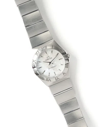 Omega Constellation 24mm 2021 Watch In Silver