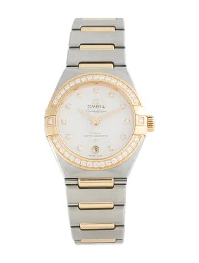 Pre-owned Omega Constellation, 29mm In Multicolor