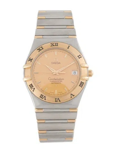 Pre-owned Omega Constellation, 36mm In Multicolor