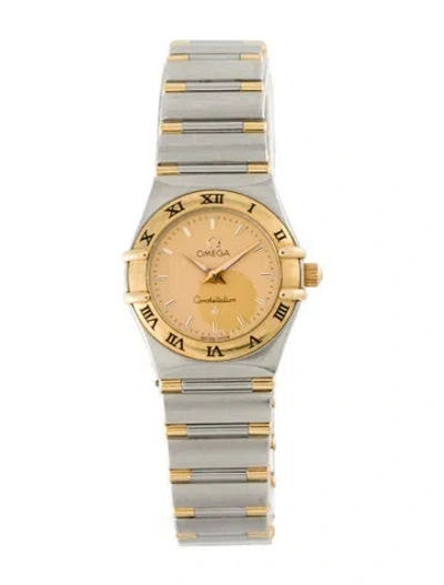 Pre-owned Omega Constellation 95 Watch, 22mm In Multi