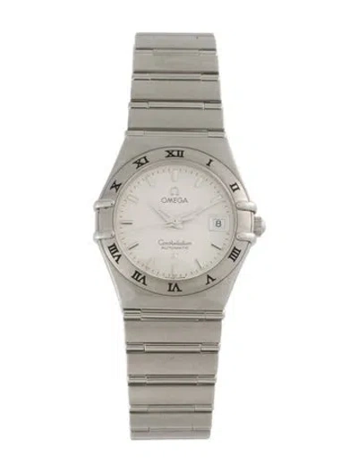 Pre-owned Omega Constellation 95 Watch, 28mm In Multi