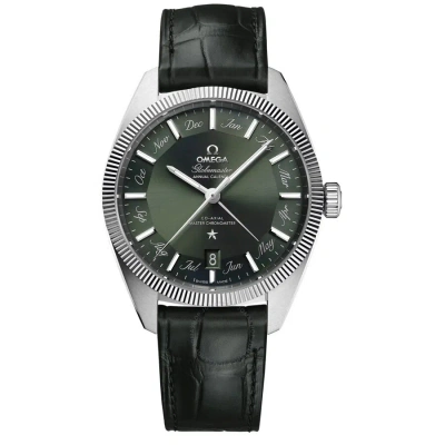 Omega Constellation Automatic Chronometer Green Dial Men's Watch 130.33.41.22.10.001