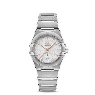 Omega Constellation Automatic Grey Dial Ladies Watch 131.10.36.20.06.001 In Metallic