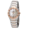 OMEGA OMEGA CONSTELLATION AUTOMATIC MOTHER OF PEARL 29 MM LADIES WATCH 131.20.29.20.05.001