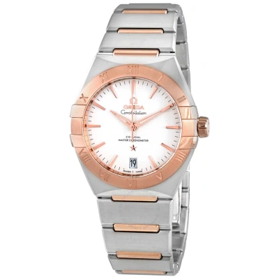 Omega Constellation Automatic Silver Dial Ladies Watch 13120362002001 In Gold / Rose / Rose Gold / Silver