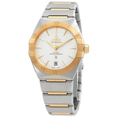 Omega Constellation Automatic Silver Dial Ladies Watch 13120362002002 In Gold / Silver / Yellow