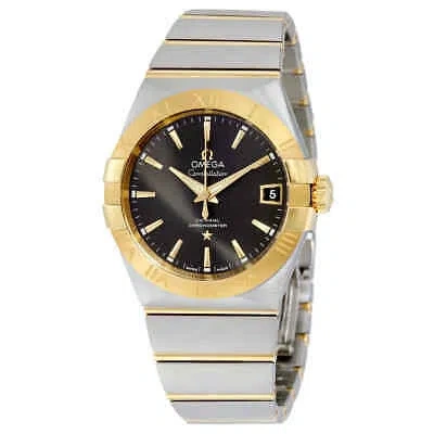 Pre-owned Omega Constellation Co-axial Grey Dial Men's Watch 123.20.38.21.06.001