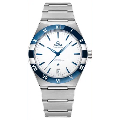 Omega Constellation Co-axial Master Chronometer Automatic White Dial Steel Men's Watch 131.30.41.21.04.001