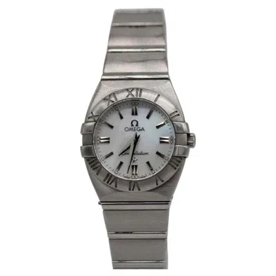 Pre-owned Omega Constellation Double Eagle – Ref. 1581.70.00 – 24mm – Mother Of Pearl Dial In Multi