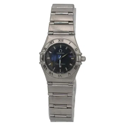 Pre-owned Omega Constellation Ladies 795.203 Blue Dial Stainless Steel – 22mm – Quartzrt