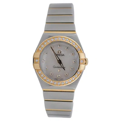 Pre-owned Omega Constellation Manhattan 25mm – Yellow Gold & Steel