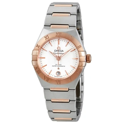 Omega Constellation Manhattan Co-axial Master Chronometer 29 Mm Ladies Watch 131.20.29.20.02.001 In Multi
