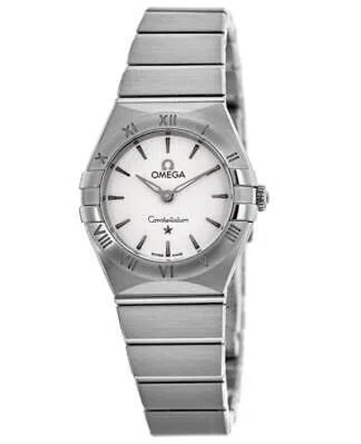 Pre-owned Omega Constellation Manhattan Quartz 25mm Women's Watch 131.10.25.60.02.001