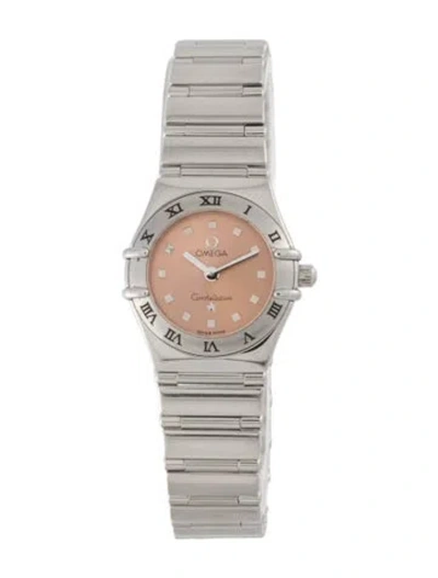 Pre-owned Omega Constellation My Choice Watch, 23mm In Multicolor