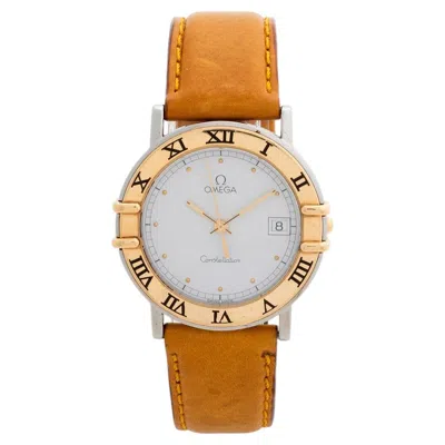 Pre-owned Omega Constellation Ref 1961080, 33mm Yellow Gold Bezel, Stainless Steel, C1990
