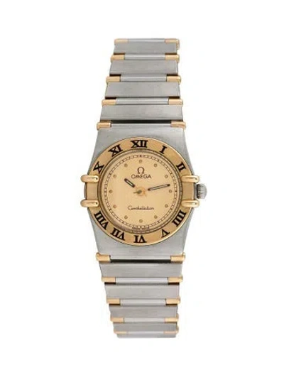Pre-owned Omega Constellation Watch, 23mm In Multi