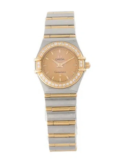 Pre-owned Omega Constellation Watch, 23mm In Multi