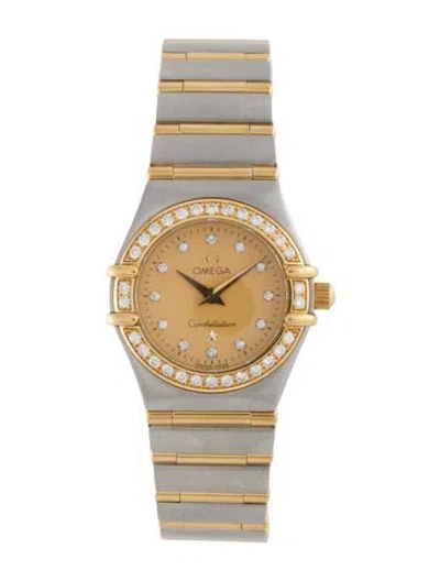 Pre-owned Omega Constellation Watch, 23mm In Multi