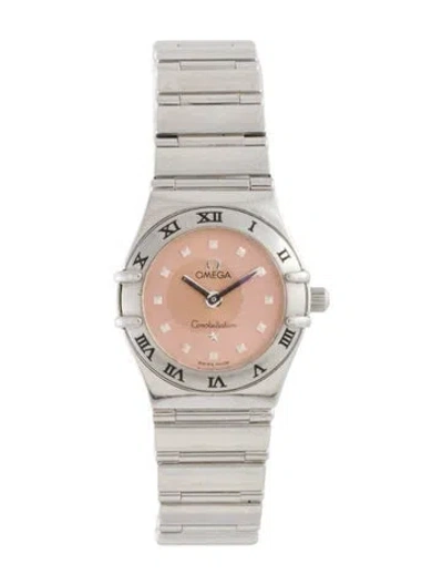 Pre-owned Omega Constellation Watch, 23mm In Multicolor