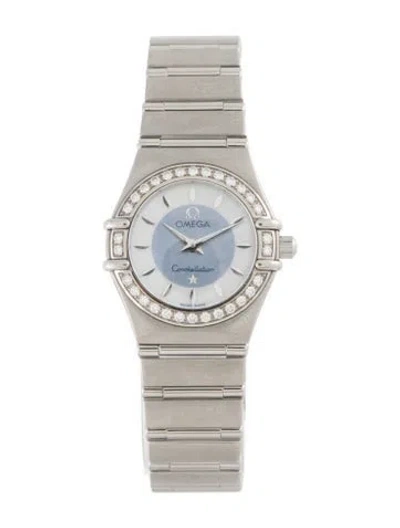 Pre-owned Omega Constellation Watch, 23mm In Multicolor