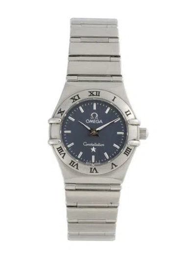 Pre-owned Omega Constellation Watch, 23mm In Multicolor