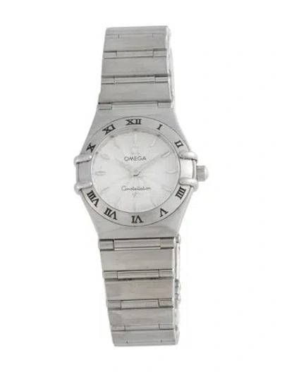Pre-owned Omega Constellation Watch, 23mm In Multicolor