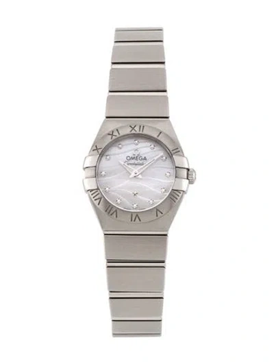 Pre-owned Omega Constellation Watch, 24mm In Multi