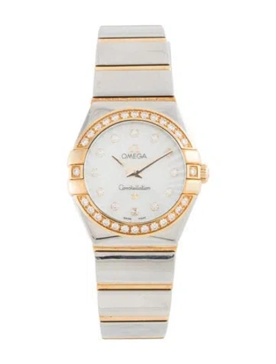 Pre-owned Omega Constellation Watch, 25mm In Multi