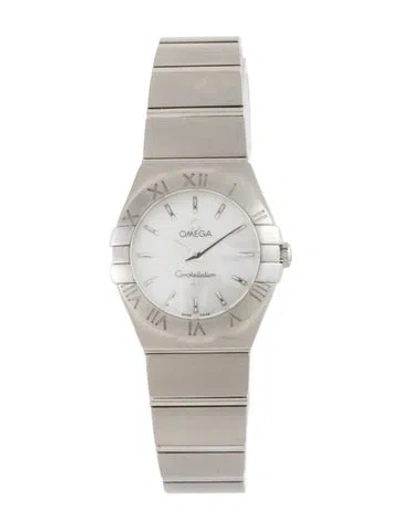 Pre-owned Omega Constellation Watch, 25mm In Multi
