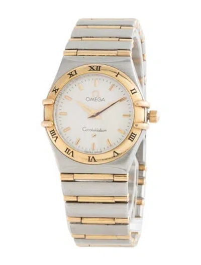Pre-owned Omega Constellation Watch, 25mm In Multicolor