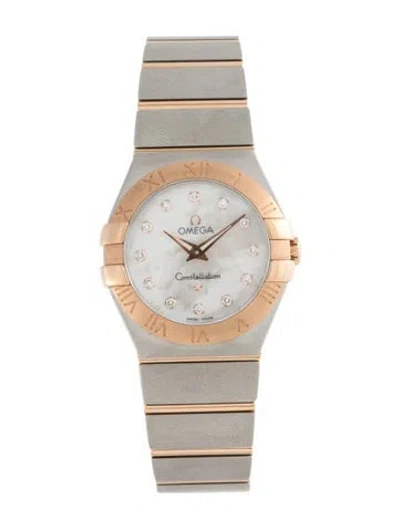 Pre-owned Omega Constellation Watch, 27mm In Multi