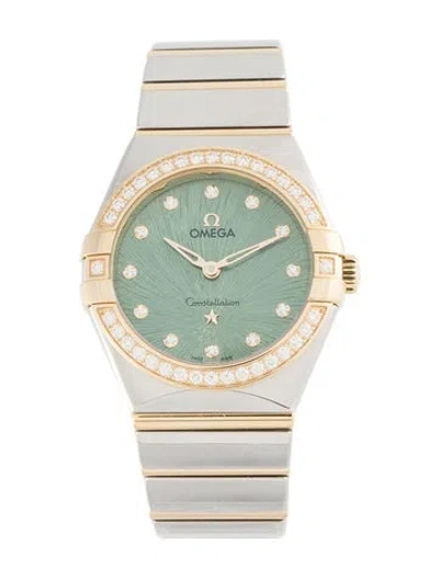 Pre-owned Omega Constellation Watch, 28mm In Multi