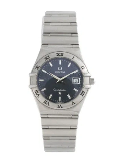 Pre-owned Omega Constellation Watch, 28mm In Multicolor