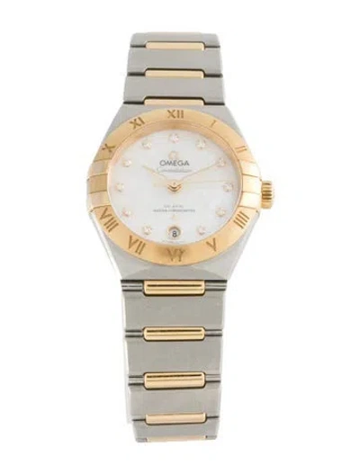 Pre-owned Omega Constellation Watch, 29mm In Multi