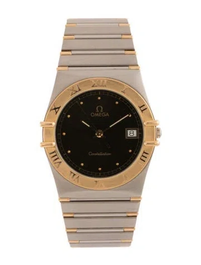 Pre-owned Omega Constellation Watch, 32mm In Multi
