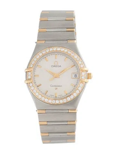 Pre-owned Omega Constellation Watch, 33mm In Multi