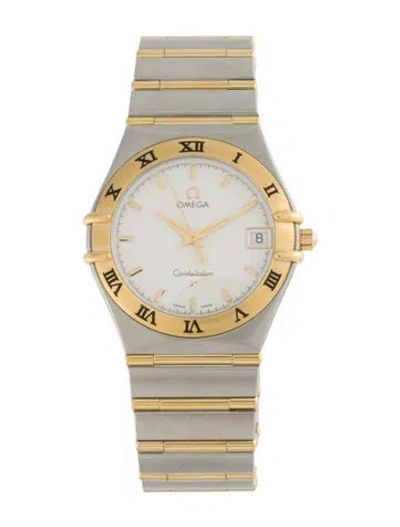 Pre-owned Omega Constellation Watch, 33mm In Multi