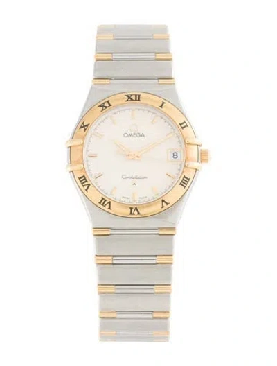 Pre-owned Omega Constellation Watch, 34mm In Multi