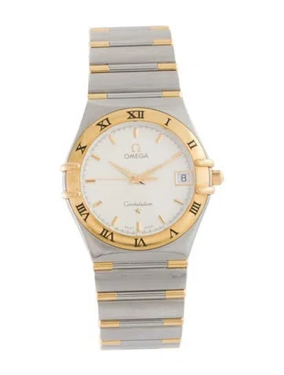 Pre-owned Omega Constellation Watch, 34mm In Multi