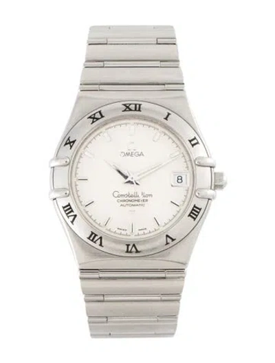 Pre-owned Omega Constellation Watch, 35mm In Multicolor