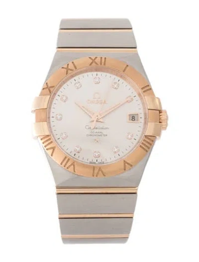 Pre-owned Omega Constellation Watch, 38mm In Multi