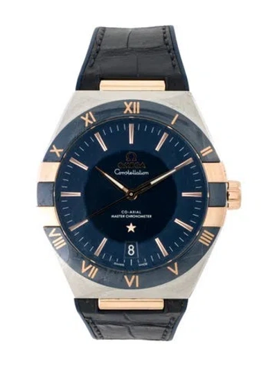 Pre-owned Omega Constellation Watch In Multi